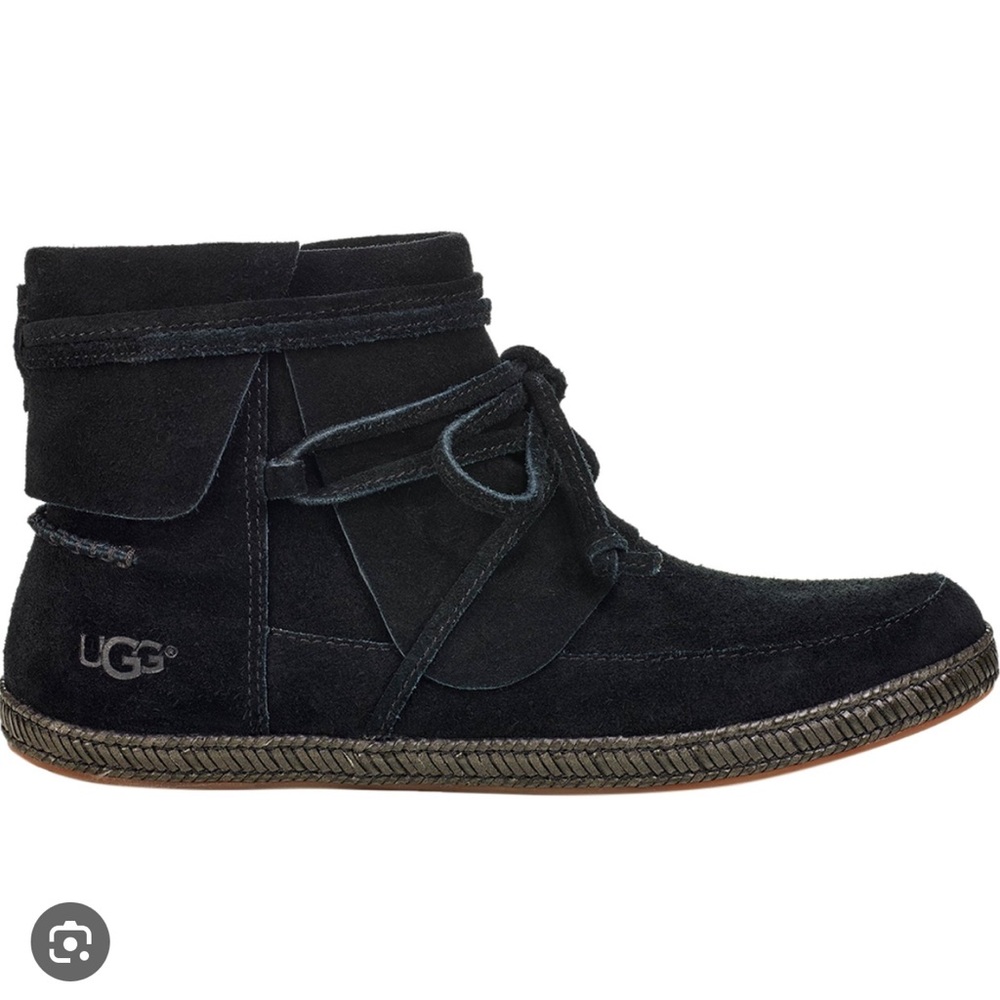 UGG size 8.5 Black Reid Boots BRAND NEW - Never Worn